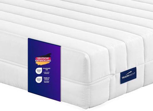 Komfortable Duo-Rollmatratze fur erholsamen Schlaf, praktische kompakte Grosse 90 x 200 cm