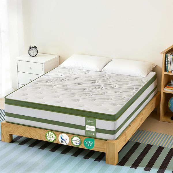 25 cm hohe Oeko-TEX und CertiPUR-US zertifizierte 7-Zonen Matratze, mittelfeste H3 Harte fur Ruckenentlastung, atmungsaktiv 140 x 190 cm